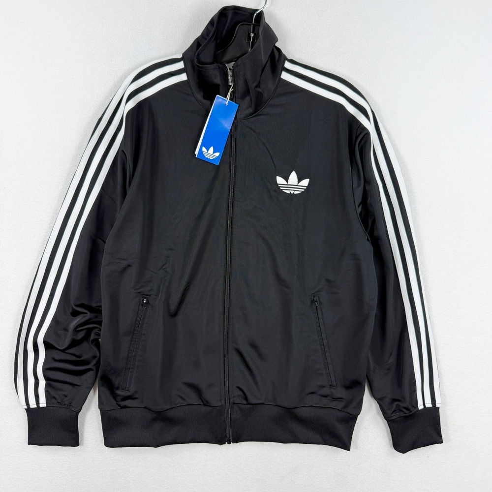 Adidas Originals Firebird Classic Loose Track Suit Size XS Womens Black/White - Picture 2 of 15
